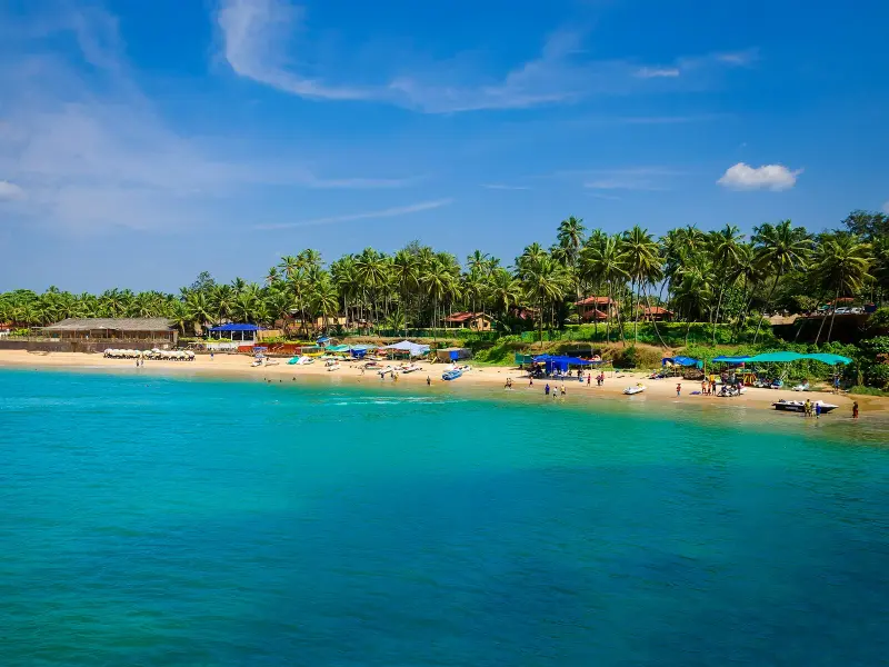 A sunny holiday destination